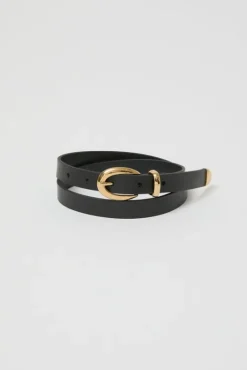 Online La Frieda Belt in Noir Holiday Gift Guide|Belts