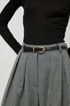 Online La Frieda Belt in Noir Holiday Gift Guide|Belts