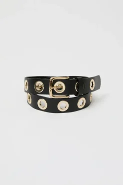 Online La Grande Keller Belt in Noir Collections|Accessories