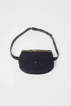 Discount La New Grande Lili Velours Bag in Noir and Bleu Universe Holiday Gift Guide|Bags