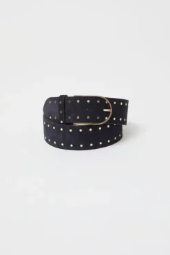 Sale La Smala Velours Belt in Bleu Universe Holiday Gift Guide|Belts