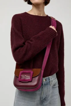 Outlet Le June Bi-Mat Bag in Bordeaux and Choco Camp and Cardinal Holiday Gift Guide|Bags