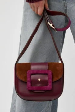 Outlet Le June Bi-Mat Bag in Bordeaux and Choco Camp and Cardinal Holiday Gift Guide|Bags