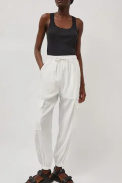 Outlet Lightweight Cargo Pants in White Collections|Shorts & Pants
