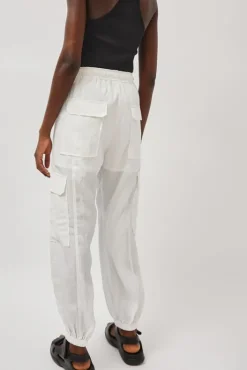 Outlet Lightweight Cargo Pants in White Collections|Shorts & Pants
