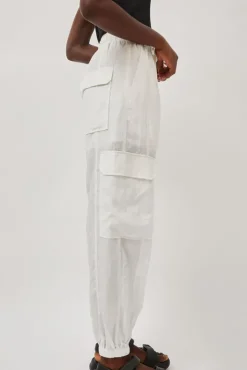Outlet Lightweight Cargo Pants in White Collections|Shorts & Pants