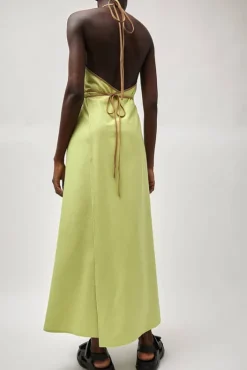 New Ligo Dress in Lime Collections|Dresses