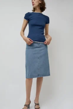 Fashion Lily Skirt in Blue Collections|Skirts