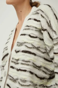 Sale Lio Cardigan in Salt Sweaters|Clothing