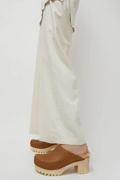 Fashion Liza Clog on Mid Tread in Palomino with Ink Aviator Shearling Clog Sandals And Shoes|Clogs And Shoes