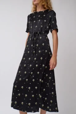 Discount Lola Dress in Black Embroidered Holiday Gift Guide|Collections