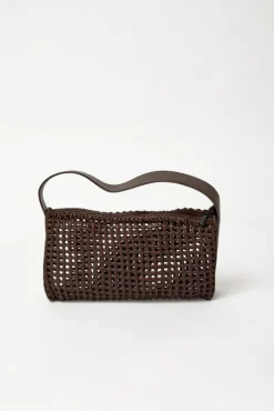 New Macrame Mesh Bag in Chocolate Bags|Accessories
