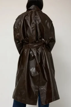 Hot Manso Mackintosh Coat in Brown Jackets & Outerwear|Clothing