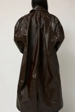 Hot Manso Mackintosh Coat in Brown Jackets & Outerwear|Clothing