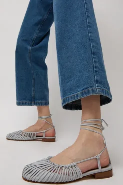 New Mantera Sandal in Fog Grey Collections|Clogs And Shoes