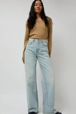 Outlet Marcel Culotte in Super Light Vintage Denim|Shorts & Pants