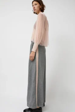Sale Margot Trouser in Grey and Pale Shorts & Pants|Clothing