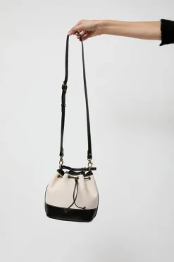 Hot Marini Bucket Bag in Natural and Black Bags|Accessories