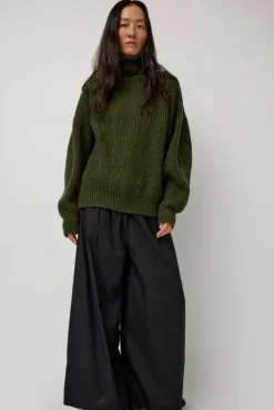New Mea Turtleneck in Forest Collections|Sweaters