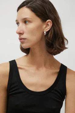 Outlet Medium Volume Waterdrop One Touch Earrings in Silver Holiday Gift Guide|Jewelry & Watches