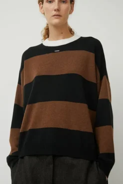 Fashion Merino Wool Sweater in Stripe Collections|Sweaters