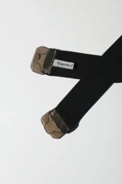 New Micro Crystals Belt in Black Collections|Belts