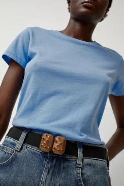 Discount Micro Crystals Belt in Camel Collections|Belts