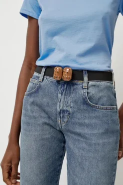 Discount Micro Crystals Belt in Camel Collections|Belts