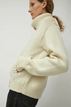Outlet Mila Cardigan in Ivory Sweaters|Clothing