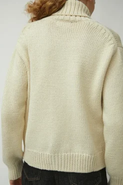 Outlet Mila Cardigan in Ivory Sweaters|Clothing