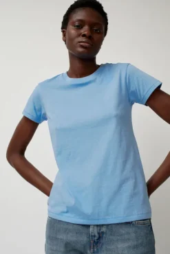 Online Mini Boy T in Lake Blue Collections|Tops