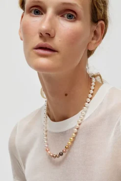 Sale Multi-Colored Pearl Necklace in Multi Holiday Gift Guide|Jewelry & Watches