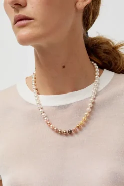 Sale Multi-Colored Pearl Necklace in Multi Holiday Gift Guide|Jewelry & Watches