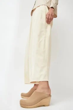 Hot New School Clog on Wedge in Bone Collections|Clog Sandals And Shoes