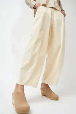 Hot New School Clog on Wedge in Bone Collections|Clog Sandals And Shoes