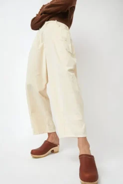 Clearance Old School Clog on Mid Heel in Bourbon Collections|Clog Sandals And Shoes