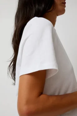 Sale Organic Cotton Classic Tee in White Collections|Tops