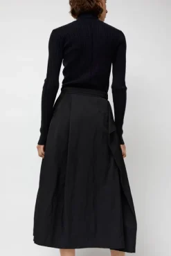 Outlet Origami Skirt in Black Collections|Skirts
