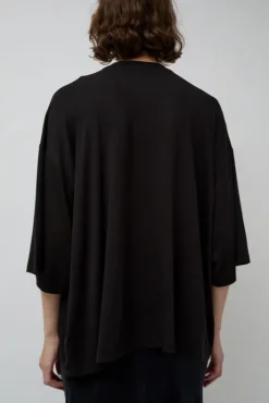 New Oversized T-Shirt with Sequins in Black Holiday Gift Guide|Collections
