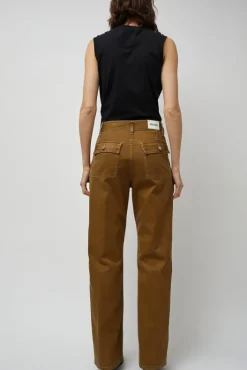 Fashion Palerma Biker Jean in Camel Collections|Denim
