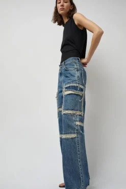 Fashion Palma 2 in 1 Jeans in Blue Collections|Denim