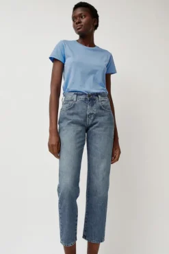 Hot Paris 5-Pocket Jean in Americana Blue Denim|Shorts & Pants