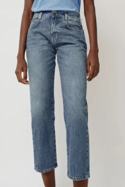 Hot Paris 5-Pocket Jean in Americana Blue Denim|Shorts & Pants