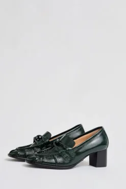 Discount Philippe Heeled Loafer in Bottle Collections|Clogs And Shoes