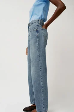 Hot Pitched Baggy Jean in Americana Blue Denim|Shorts & Pants