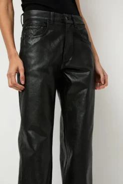 New Pitched Baggy Jeans in Black Blue Denim|Shorts & Pants