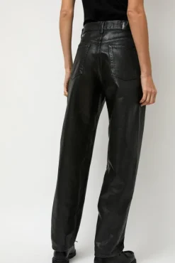 New Pitched Baggy Jeans in Black Blue Denim|Shorts & Pants
