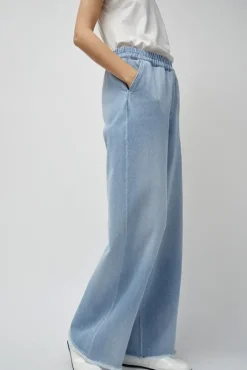 Discount Polly Elastic Waist Jean in Light Blue Collections|Shorts & Pants