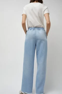 Discount Polly Elastic Waist Jean in Light Blue Collections|Shorts & Pants