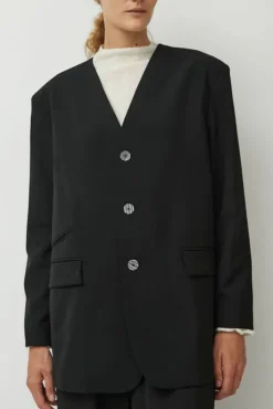 Clearance Porta Blazer in Black Jackets & Outerwear|Clothing